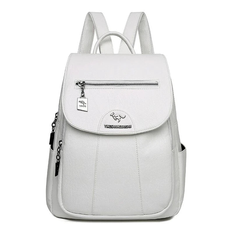 9 Colors Women'S Leather Backpack Fashion Women Travel Backpack High Quality Sheepskin Female Knapsack School Bag Sac a Dos New