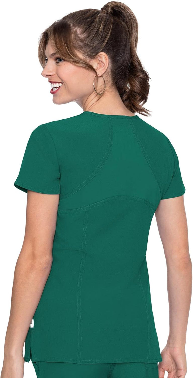 Women'S 'Activate' Refined Scrub Top, Hunter, Large